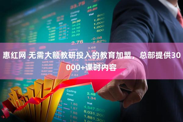惠红网 无需大额教研投入的教育加盟，总部提供30000+课时内容